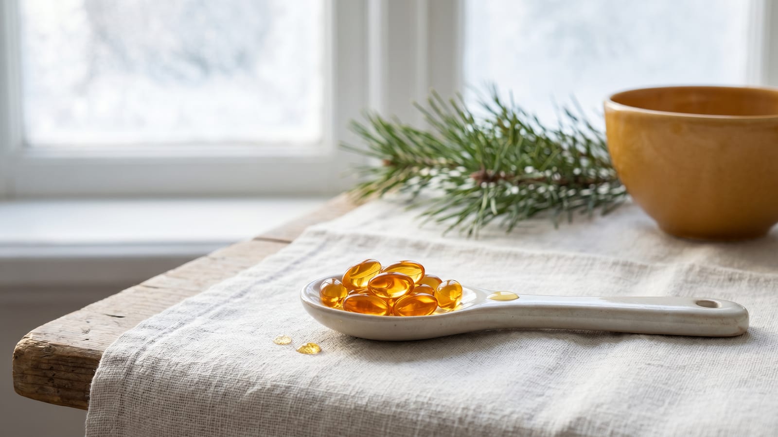 D-vitamiini talvella – kuinka paljon on riittävästi?