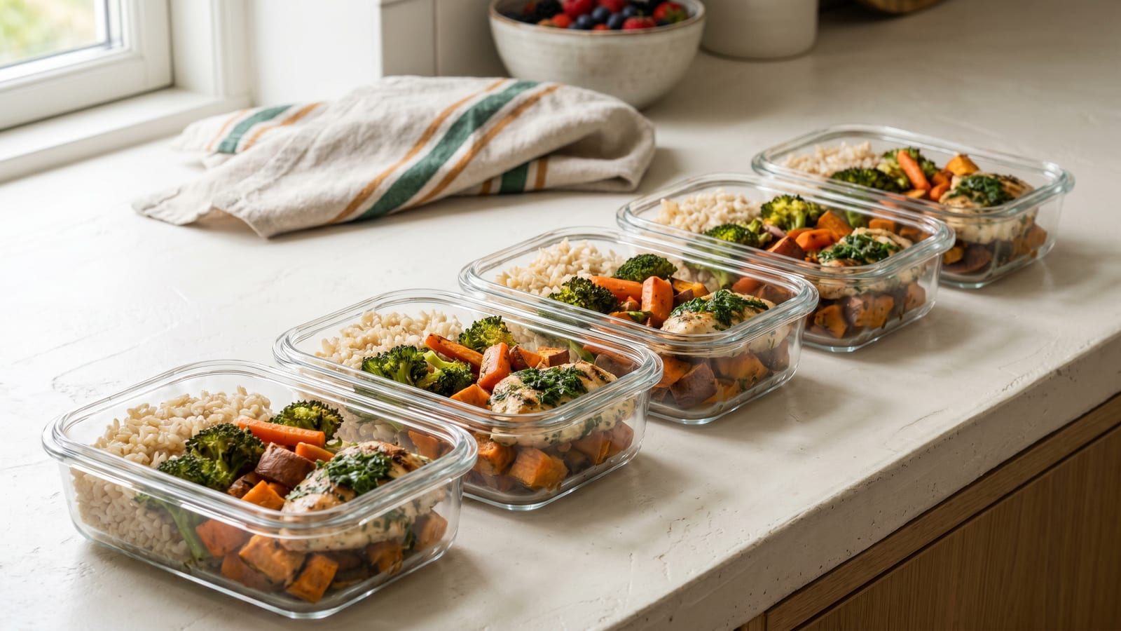 Meal prep reseptit – viikoksi kerralla töihin ja treeniin